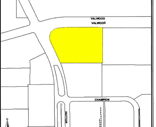 1335 Valwood Pky, Carrollton, TX for sale - Plat Map - Image 2 of 16