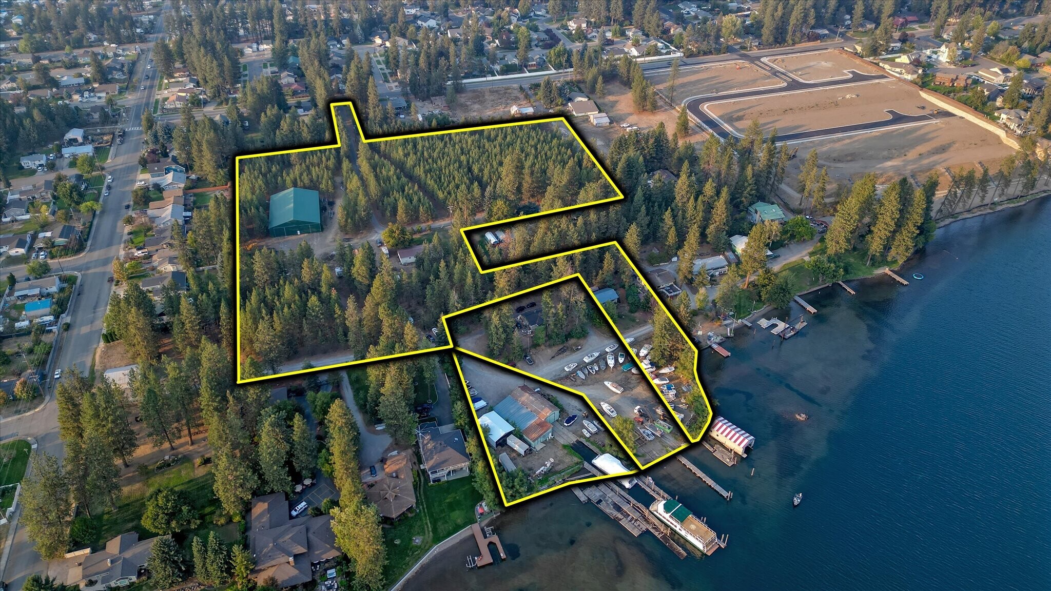 5729 E Marine Dr, Post Falls, ID à vendre Photo du bâtiment- Image 1 de 14