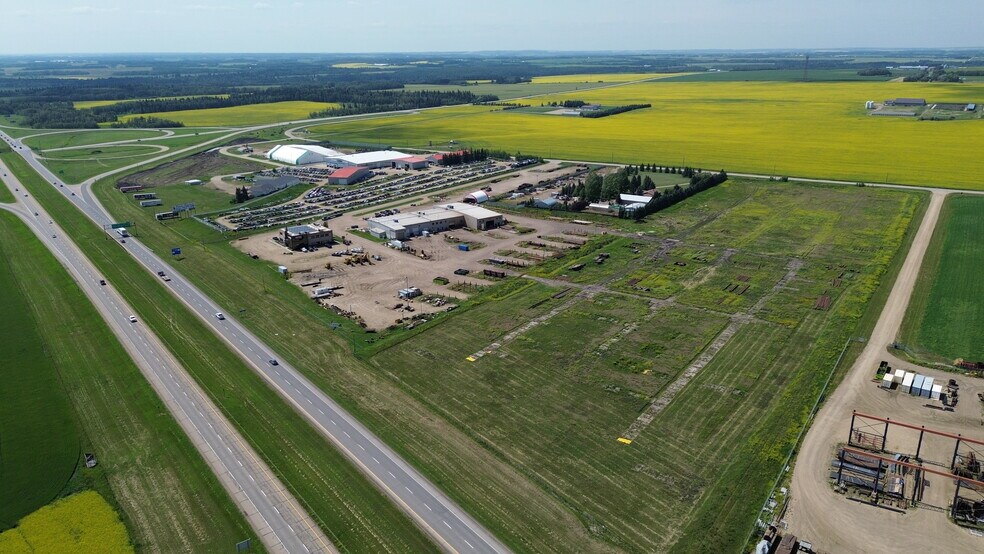430077 Range 261 rd, Ponoka, AB à vendre - Aérien - Image 2 de 3