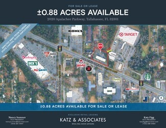 More details for 2020 Apalachee Pky, Tallahassee, FL - Land for Lease