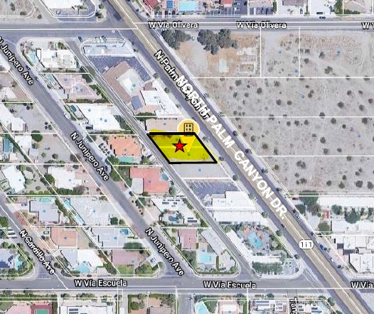 2235 N Palm Canyon Dr, Palm Springs, CA à vendre - Photo du bâtiment - Image 1 de 1