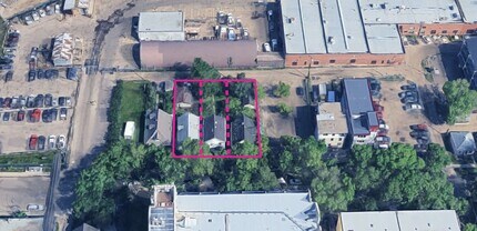 9342 105 Av NW, Edmonton, AB - Aérien  Vue de la carte