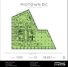 1120 Vermont Ave NW, Washington, DC à louer Plan d  tage- Image 1 de 6