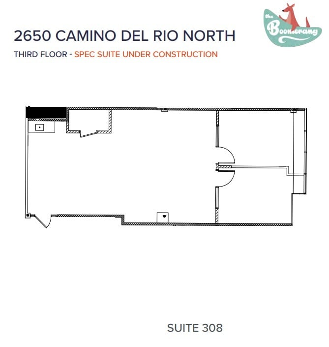 2650 Camino del Rio N, San Diego, CA for lease Floor Plan- Image 1 of 1