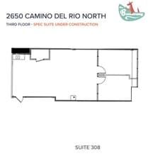 2650 Camino del Rio N, San Diego, CA for lease Floor Plan- Image 1 of 1
