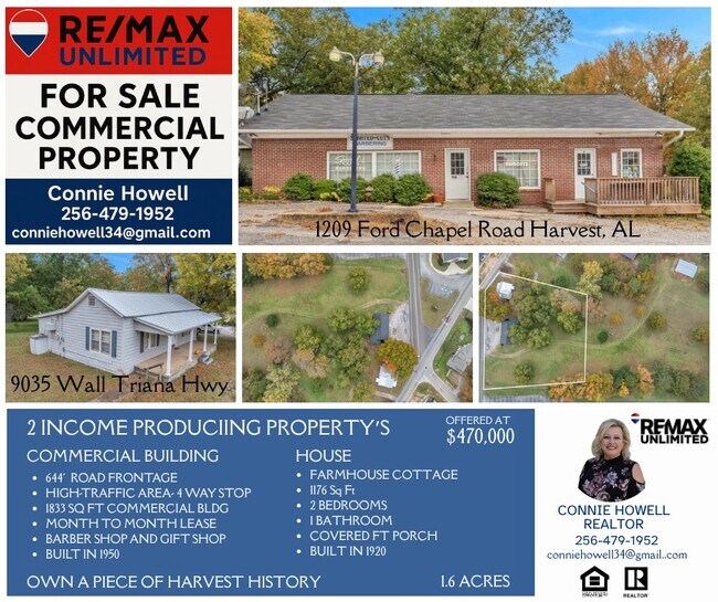 Plus de détails pour 1209 Ford Chapel Rd, Harvest, AL - Commerce de détail à vendre