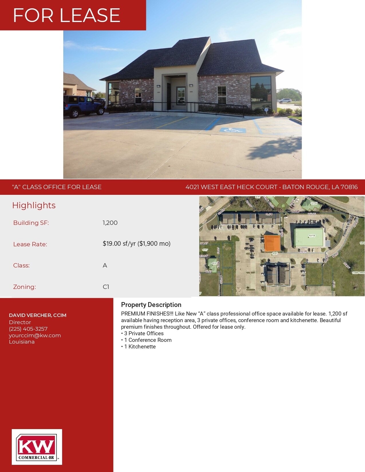 4021 W.E. Heck Ct, Baton Rouge, LA for lease Interior Photo- Image 1 of 19