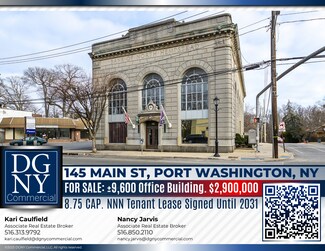 Plus de détails pour 145 Main St, Port Washington, NY - Bureau à vendre