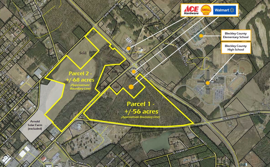 Highway 87 Bypass @ Highway 26, Cochran, GA for sale - Building Photo - Image 1 of 1