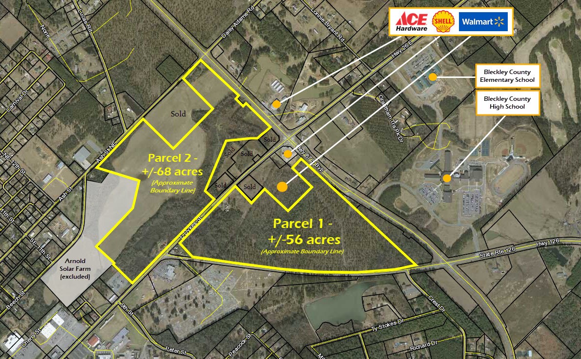 Highway 87 Bypass @ Highway 26, Cochran, GA for sale Building Photo- Image 1 of 2