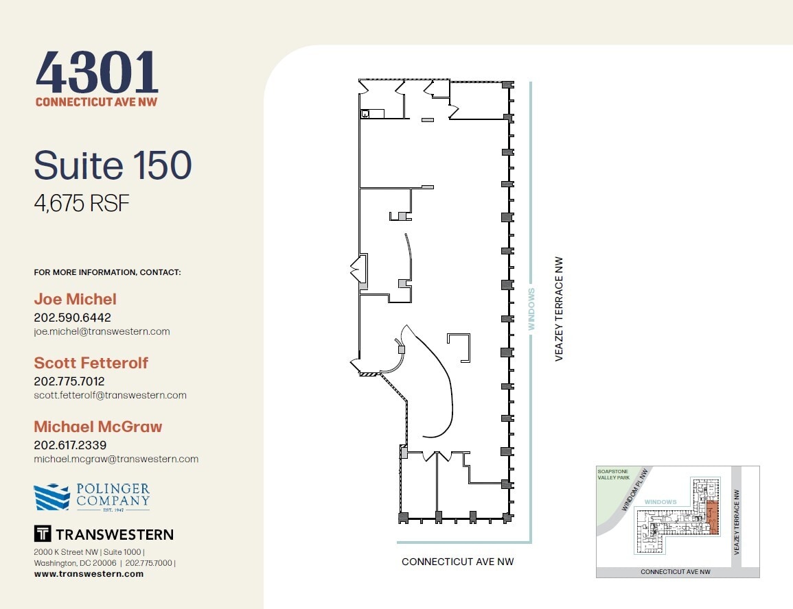 4301 Connecticut Ave NW, Washington, DC for lease Floor Plan- Image 1 of 1