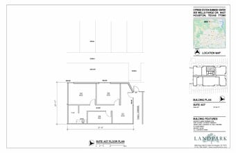 301 Wells Fargo Dr, Houston, TX à louer Plan de site- Image 1 de 1