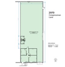 2970-2990 Congressman Ln, Dallas, TX à vendre Plan d’étage- Image 1 de 1