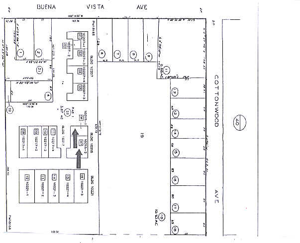 10207 Buena Vista Ave, Santee, CA à louer - Plan cadastral - Image 3 de 7