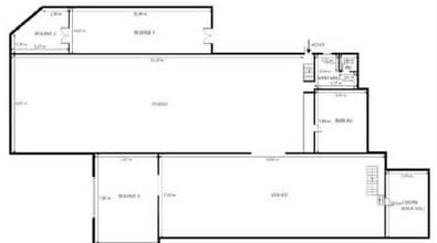 Flex in Nanterre for lease Typical Floor Plan- Image 2 of 3