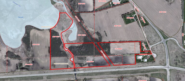 Land in Whitewater, WI for sale - Aerial - Image 2 of 2