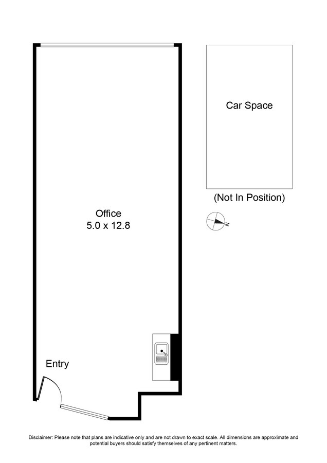 838 Collins St, Docklands, VIC 3008 - Unité 101 - - Plan d’étage - Image 1 of 4