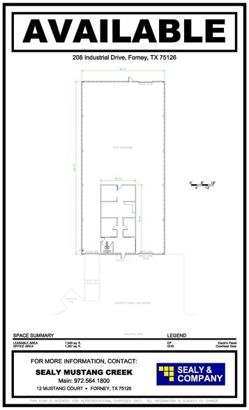 208 Industrial Dr, Forney, TX à louer - Photo du bâtiment - Image 2 de 3