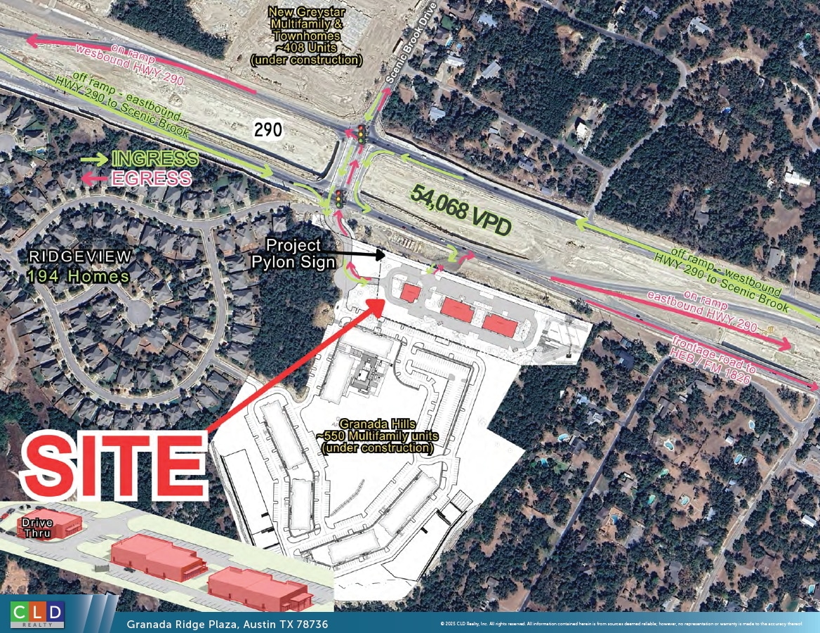 Hwy 290 & Oak Hill Parkway, Austin, TX for lease Primary Photo- Image 1 of 10