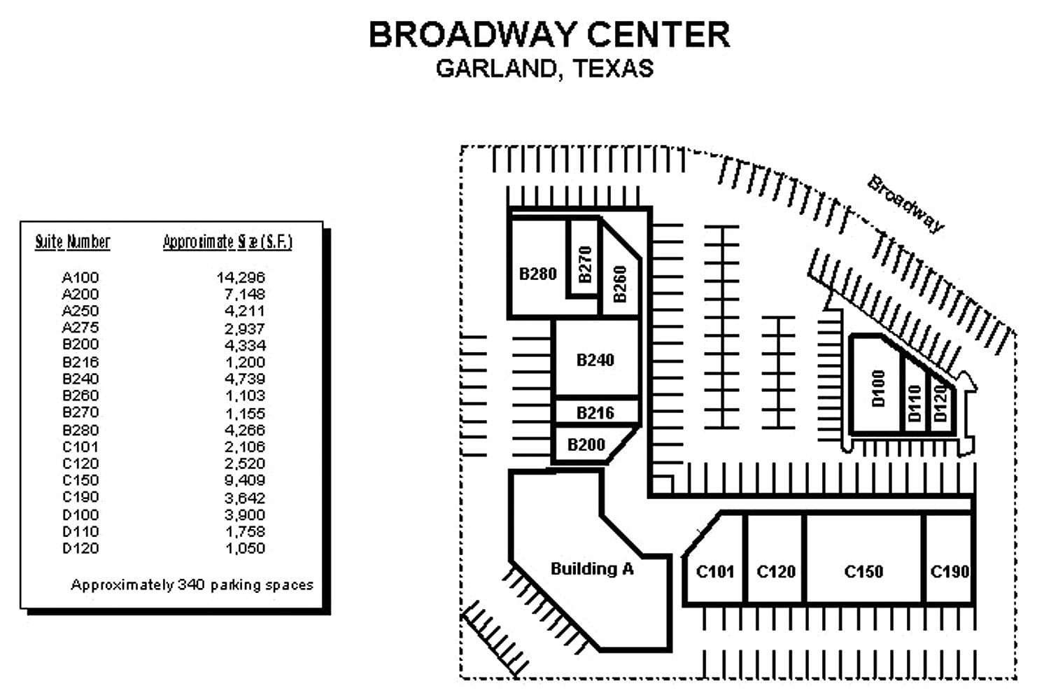 4125 Broadway Blvd, Garland, TX for lease Floor Plan- Image 1 of 1