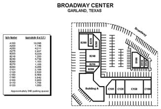 4125 Broadway Blvd, Garland, TX for lease Floor Plan- Image 1 of 1