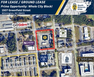 More details for 1507 Greenfield St, Wilmington, NC - Flex for Lease