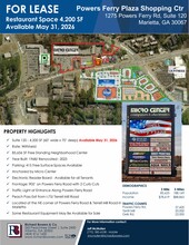 1275 Powers Ferry Rd SE, Marietta, GA for lease Site Plan- Image 1 of 5