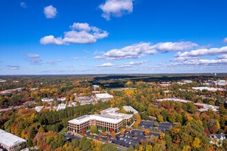 1225 Crescent Green Dr, Cary, NC - AERIAL  map view