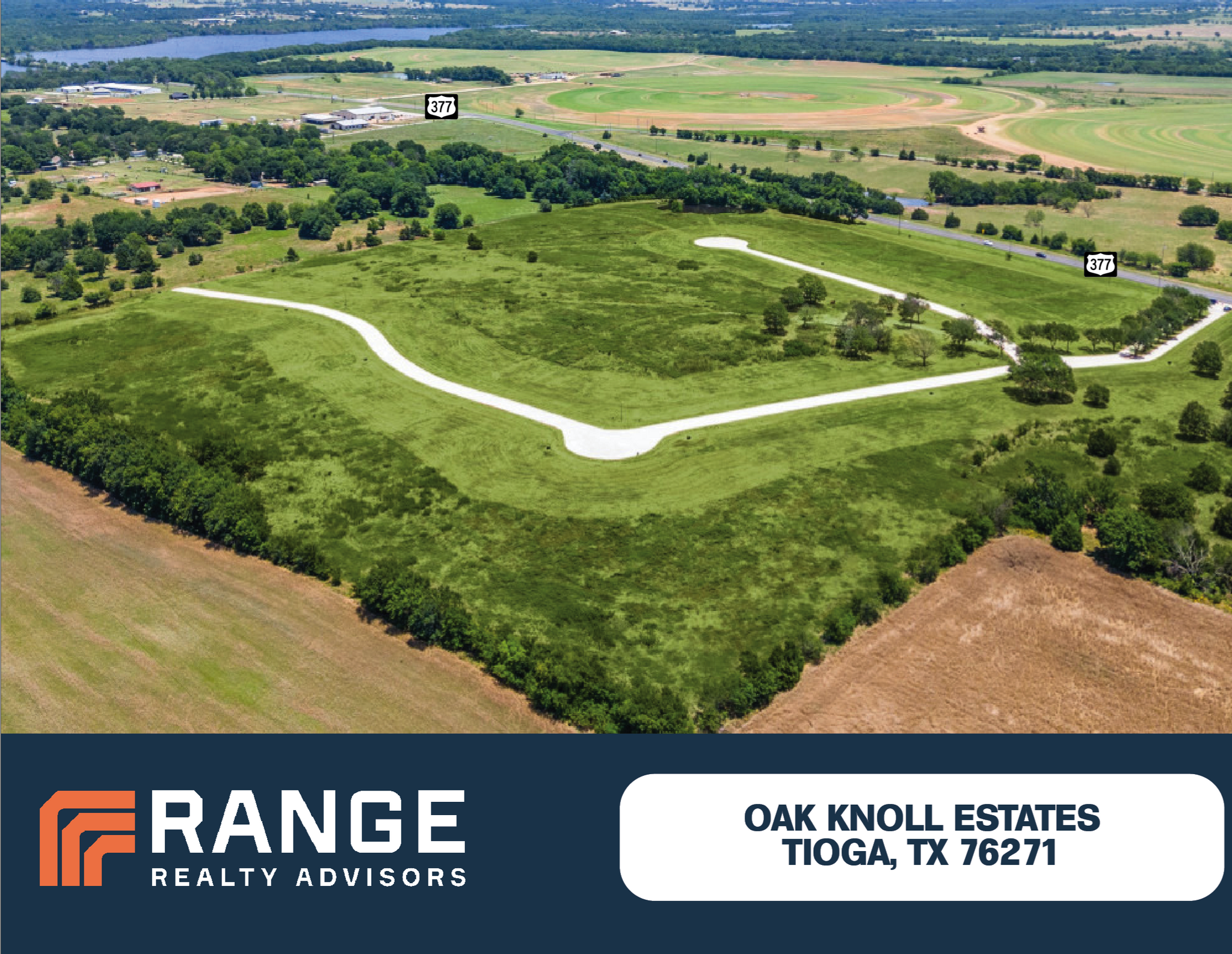 5589 US Highway 377, Tioga, TX for sale Aerial- Image 1 of 3