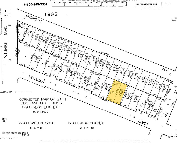 730 Crenshaw Blvd, Los Angeles, CA à vendre - Plan cadastral - Image 1 de 1