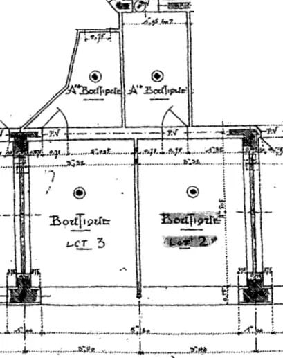 Commerce de détail dans Paris à vendre - Plan d’étage - Image 2 de 3