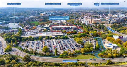 New Rd, Watford, HRT - AERIAL  map view