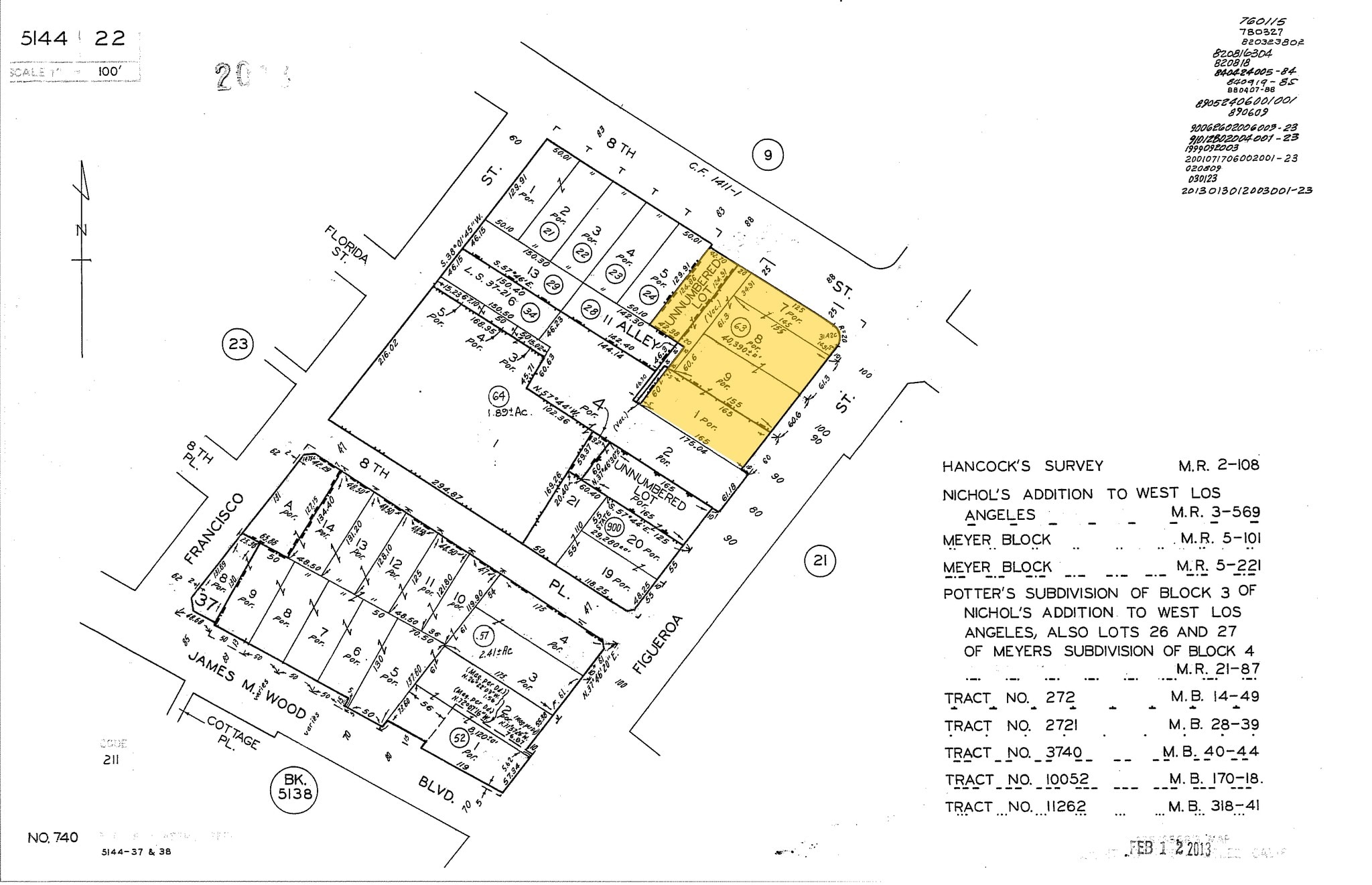 801 S Figueroa St, Los Angeles, CA à louer Plan cadastral- Image 1 de 7