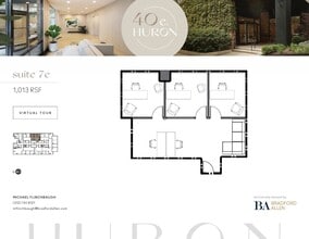 40 E Huron St, Chicago, IL à louer Plan d’étage- Image 2 de 6