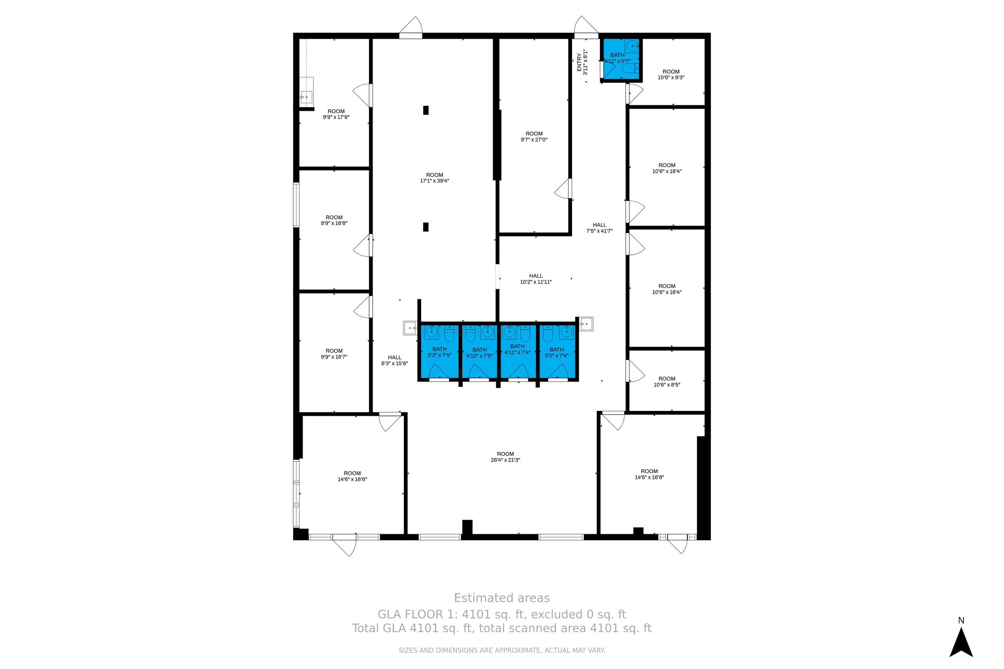 1801-1821 N McKenzie St, Foley, AL for lease Floor Plan- Image 1 of 1