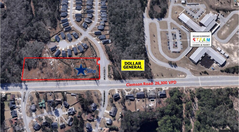 0 Clemson Rd, Columbia, SC à vendre - Photo du bâtiment - Image 3 de 4