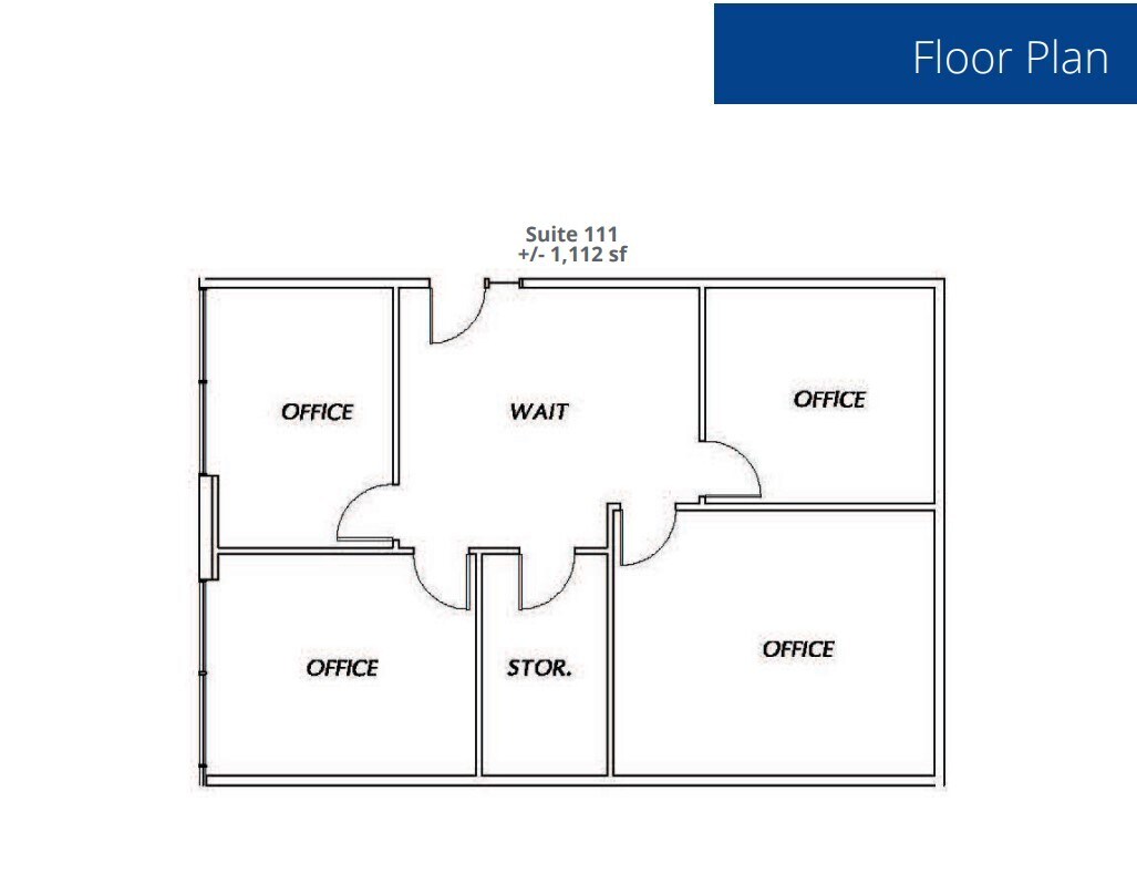 3701 Pegasus Dr, Bakersfield, CA for lease Floor Plan- Image 1 of 1