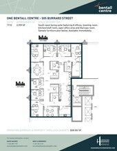 505 Burrard St, Vancouver, BC for lease Floor Plan- Image 1 of 1