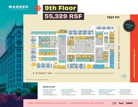 1299 Pennsylvania Ave NW, Washington, DC à louer Plan de site- Image 2 de 2