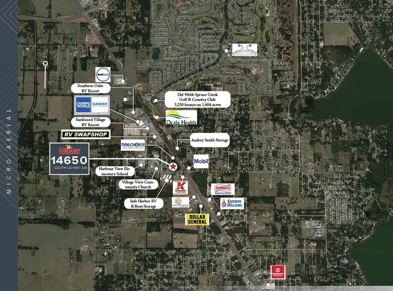 14650 S US Highway 441, Summerfield, FL à vendre - Aérien - Image 3 de 9