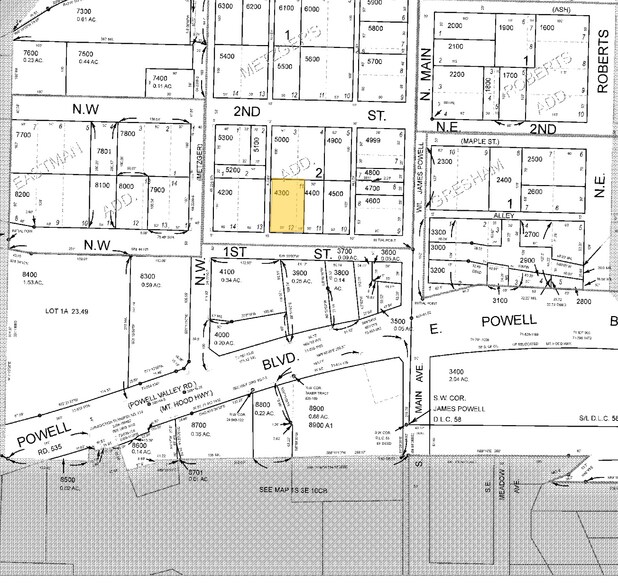 120 NW Miller Ave, Gresham, OR à louer - Plan cadastral - Image 3 de 3