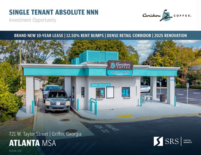 Plus de détails pour 721 W Taylor St, Griffin, GA - Commerce de détail à vendre