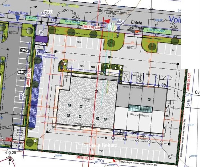Flex in Saint-Priest for lease - Site Plan - Image 3 of 5