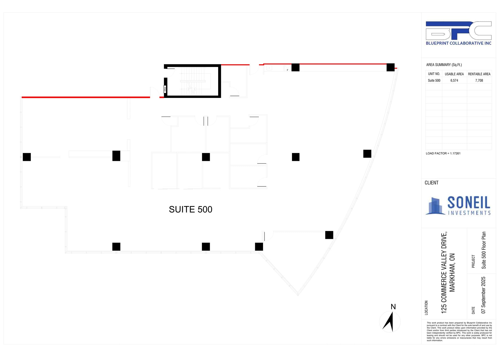55 Commerce Valley Dr W, Markham, ON à louer Plan de site- Image 1 de 1