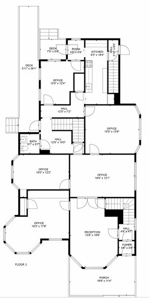 708 Pine St, Manchester, NH à louer - Plan d’étage - Image 3 de 3