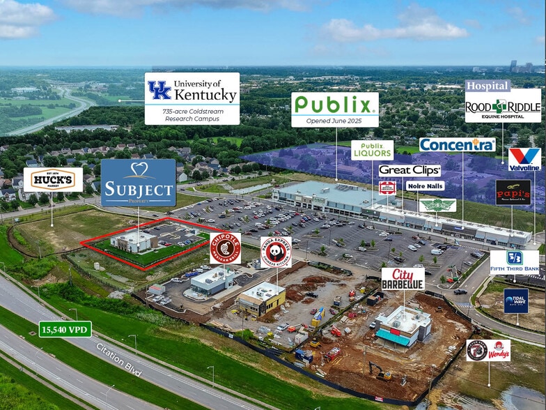 2317 Remington Way, Lexington, KY for sale - Aerial - Image 3 of 5