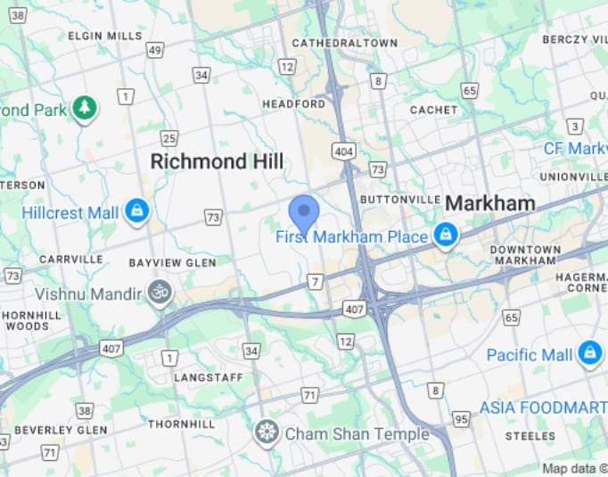 45 W Wilmot St, Richmond Hill, ON for lease Map- Image 1 of 1