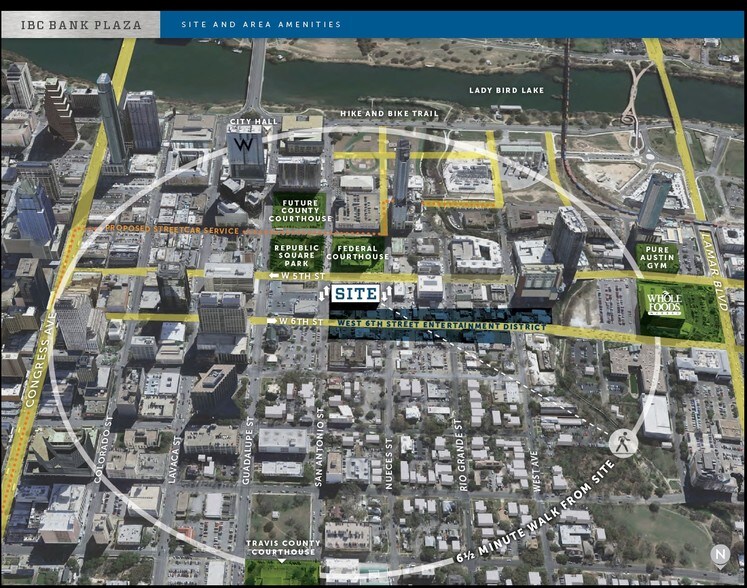 500 W 5th St, Austin, TX for lease - Aerial - Image 2 of 14