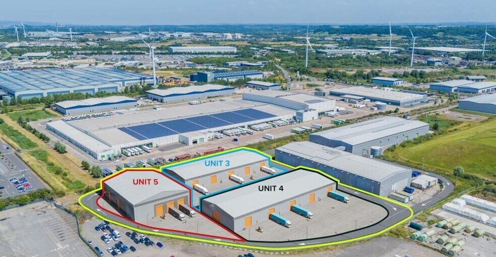 Zinc Rd, Avonmouth à louer - Aérien - Image 2 de 3