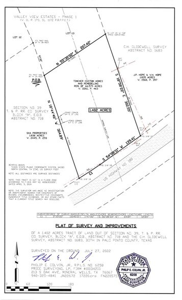 Hwy 180, Mineral Wells, TX à vendre - Plan cadastral - Image 2 de 7